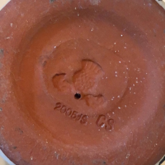 💕MacKenzie-Childs Vintage Small Single Candle Holder Unused Candle - Picture 3 of 6